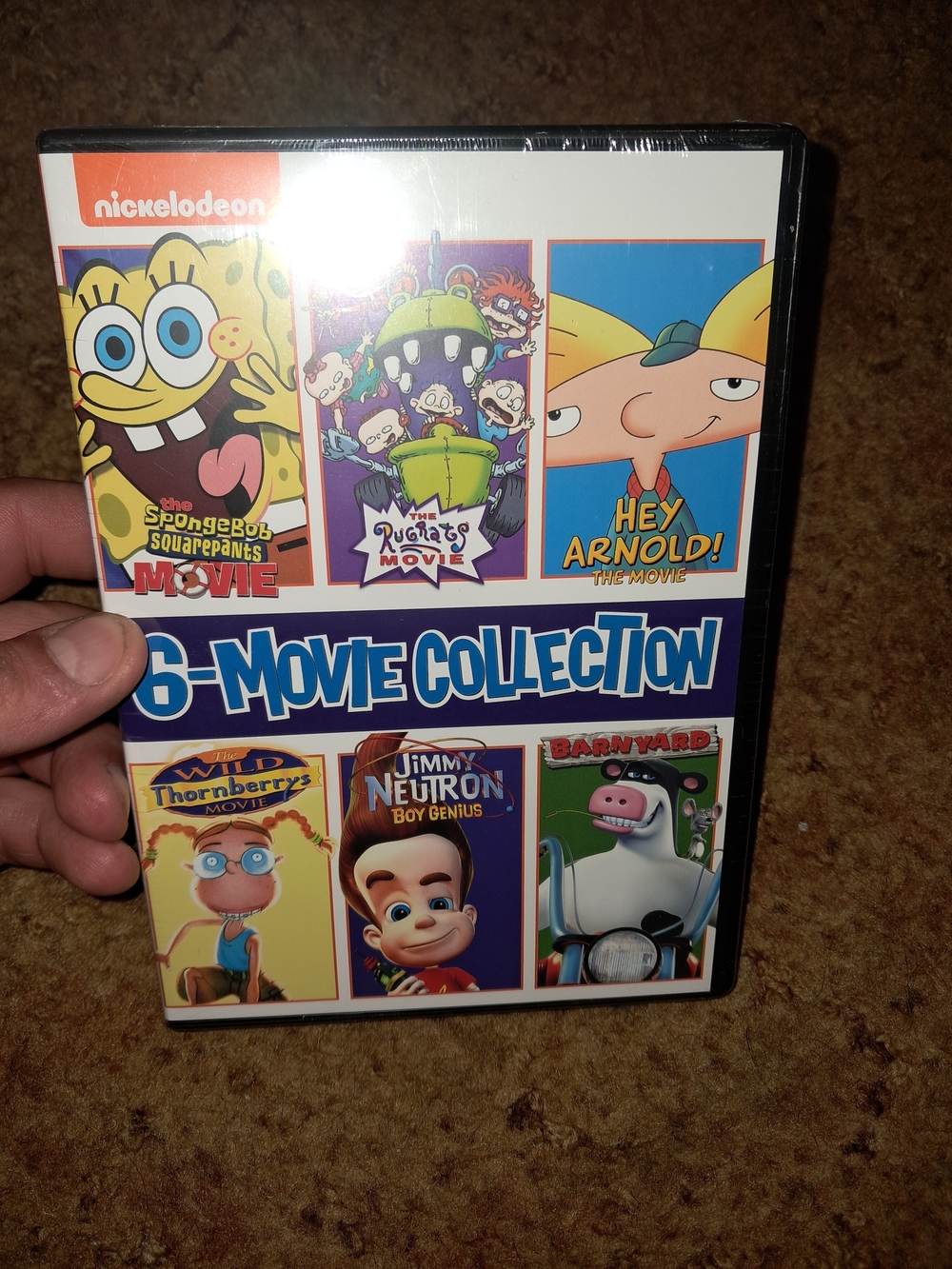 Nickelodeon 6-Movie Collection DVD - Blue, White, Yellow